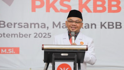 Kang Ibe Resmi Pimpin PKS KBB, Bawa Spirit Kepemimpinan Rasulullah